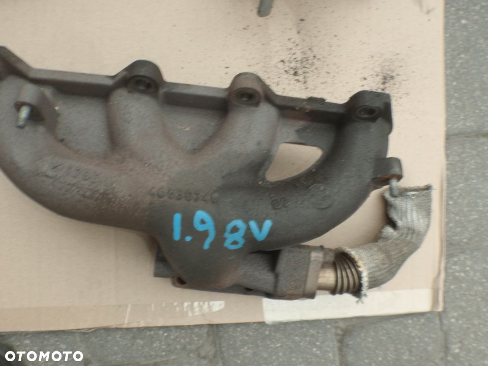 kolektor wydechowy rurka ścieku osłona oleju alfa 147 156 fiat doblo punto stilo 1.9 - 16