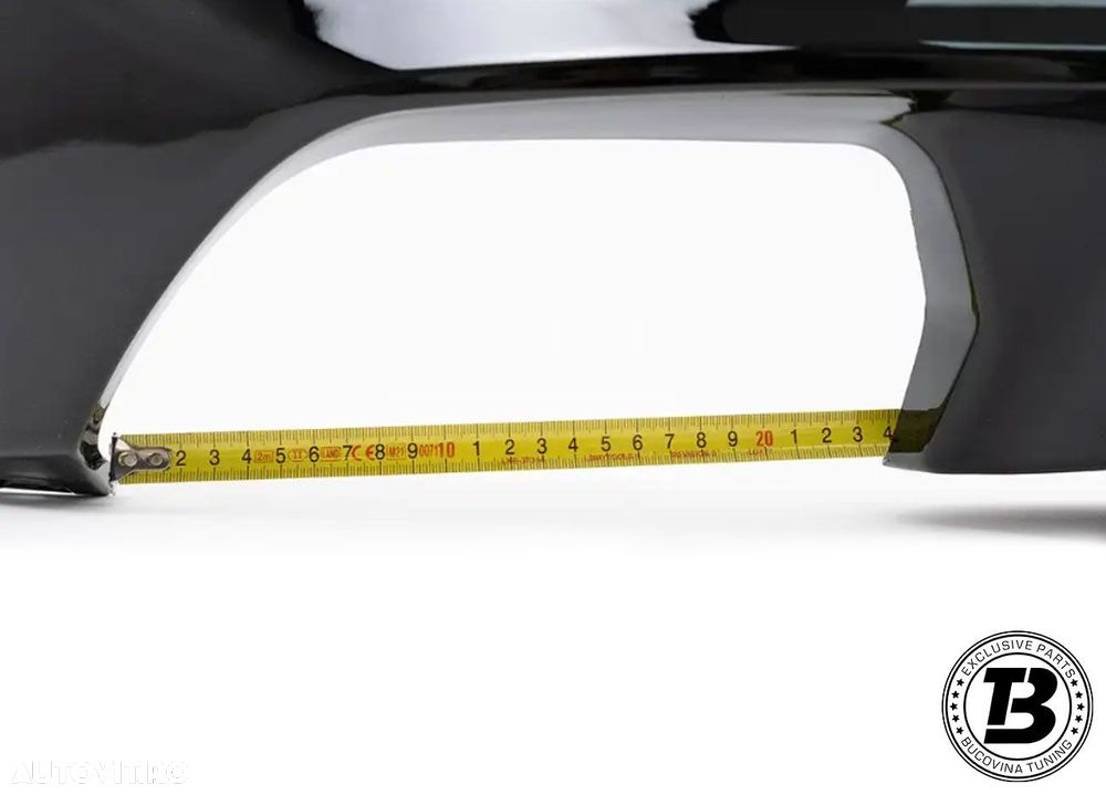 Difuzor Bara Spate cu LED compatibil BMW Seria 5 G30 G31 M5 Competition Design - 6