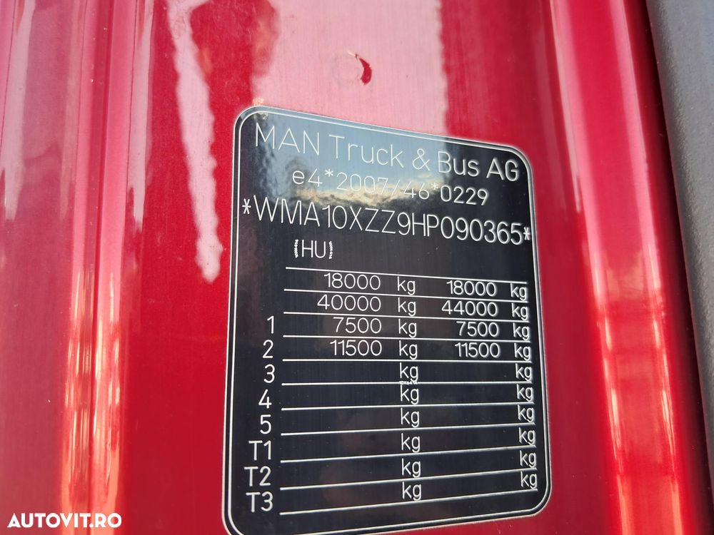 MAN TGX 18.500 XXL AUTOMAT 500CP RETARDER EURO 6 - 27