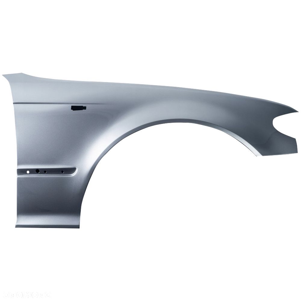 BLU Błotnik BMW 3 E46 A08 prawy srebrny 01-05 przód sedan kombi FL LCI ocynk SilberGrau - 2