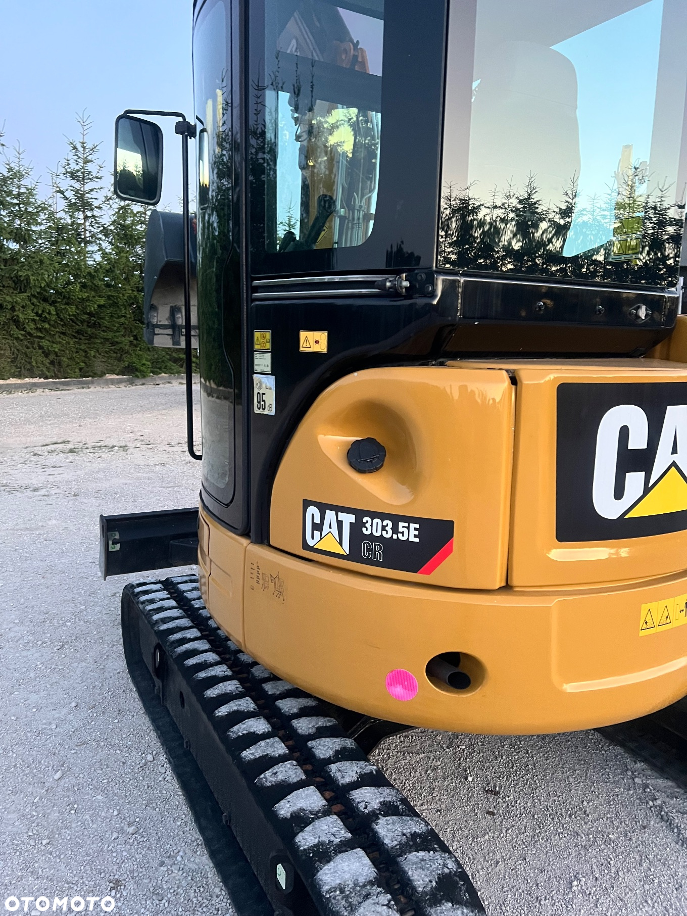 Caterpillar MINIKOPARKA CAT 303.5 E CR 2019r Catepillar 304 303 305 302,7 Bobcat e34 35 26 3x łyżka wiertnica grabie koparka mini gąsienicowa 3,5tony - 10
