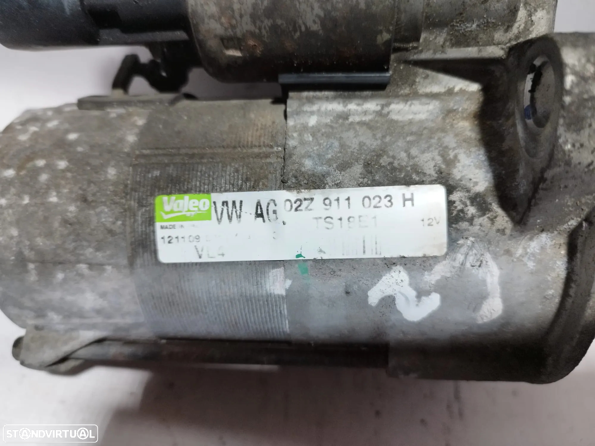 MOTOR ARRANQUE SEAT ALTEA 5P 02Z911023H 02Z911023 LEON IBIZA TOLEDO CORDOBA VOLKSWAGEN GOLF V 5 MK5 GOLF PLUS CADDY TOURAN SKODA OCTAVIA FABIA ROOMSTER AUDI A3 - 6