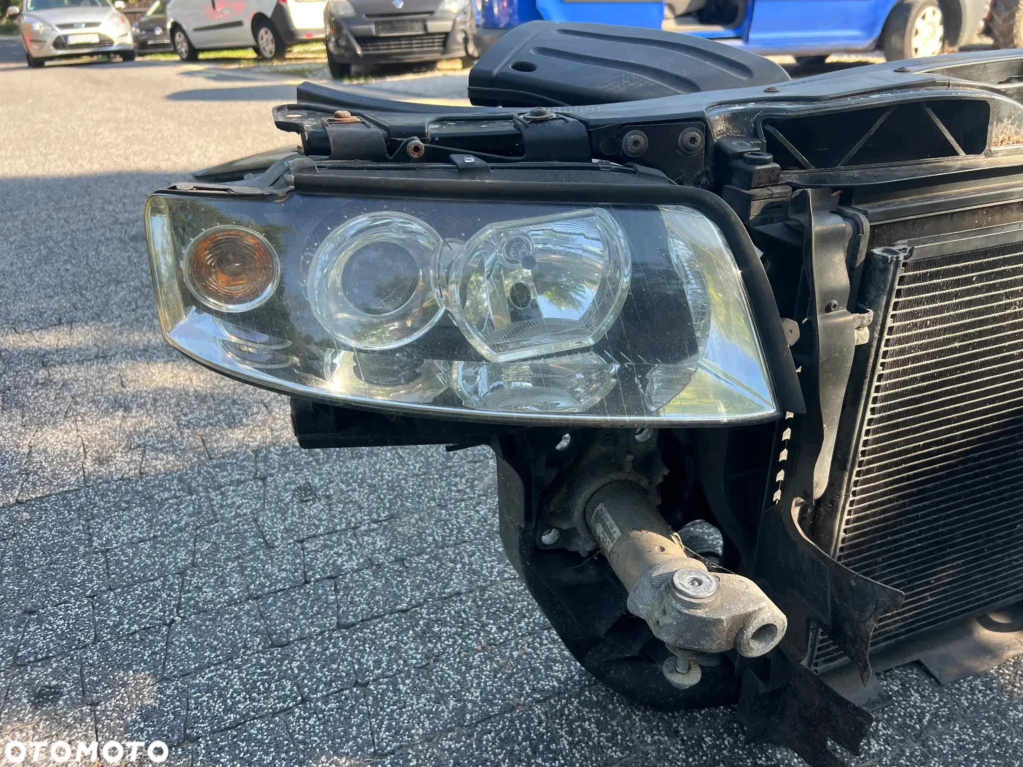 PRZÓD KOMPLETNY ZDERZAK PAS MASKA AUDI A4 B6 EUROPA KOMPLET LY5K - 19