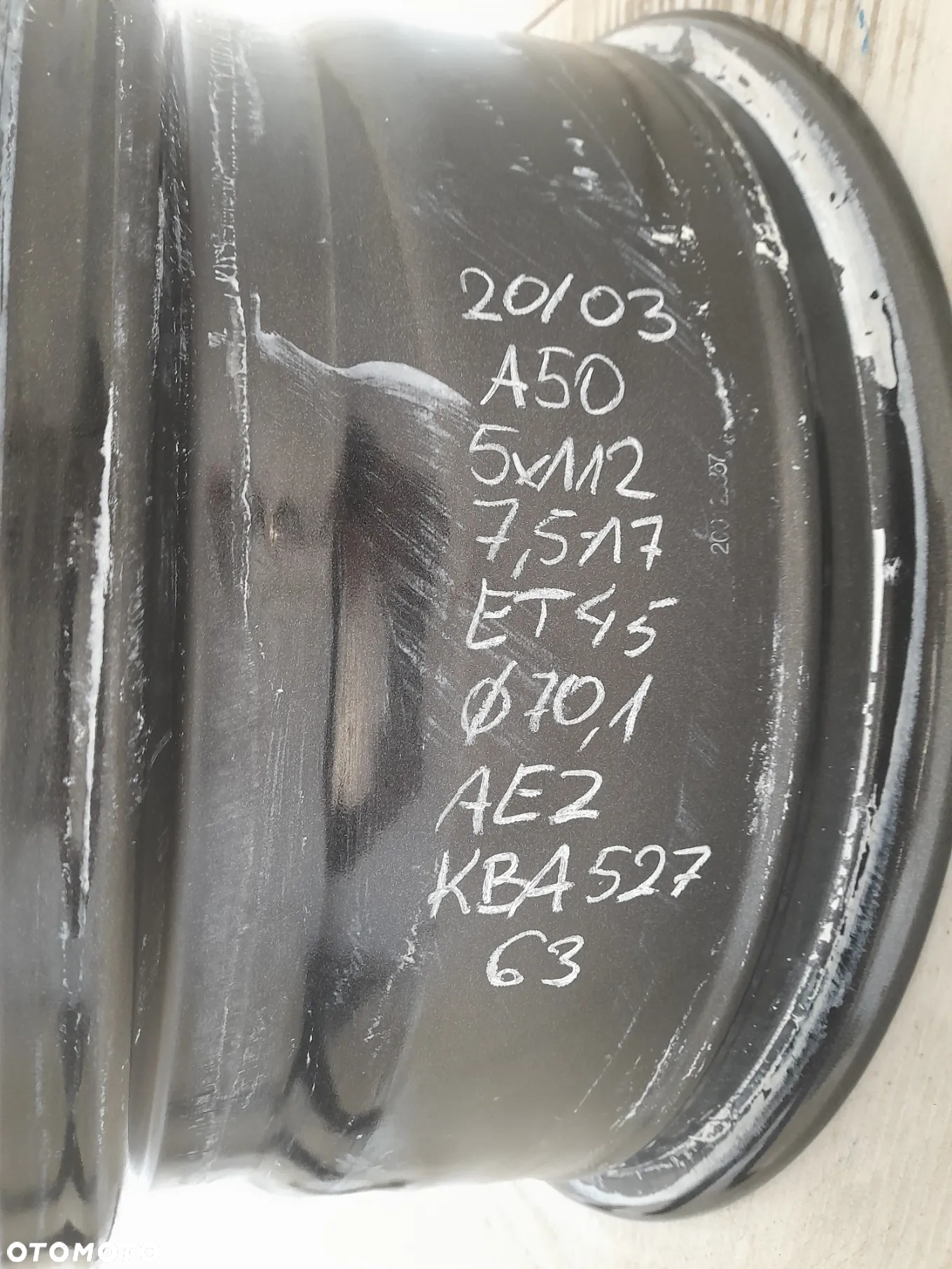 Felga aluminiowa AEZ KBA52763 7.5" x 17" 5x112 ET45 - 7