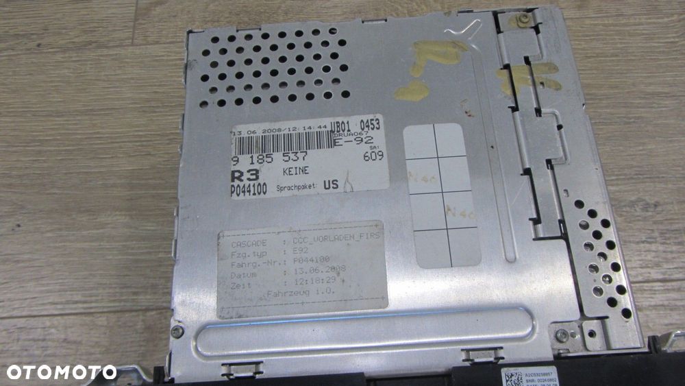 BMW 3 E92 E90 CZYTNIK CCC CD NAWIGACJA DVD RADIO 9185537 65839191564 - 2