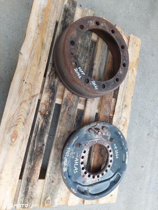 BĘBEN HAMULCOWY, HAMULEC , SZCZĘKI , CYLINDEREK ATLAS KOPARKA LEWA [NAP 2066] - 2