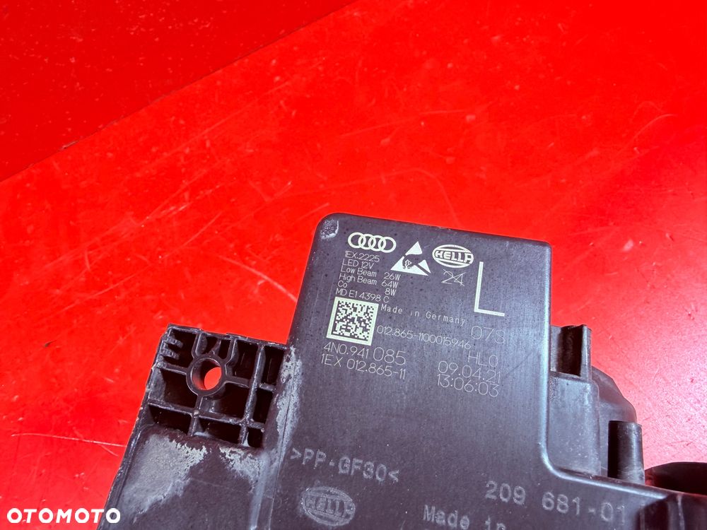 LAMPA LEWA AUDI A8 D5 4N0 FULL LED MATRIX LASER BDB 4N0941085 - 5