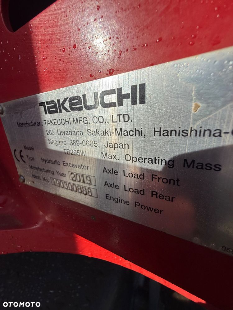Takeuchi TB295 - 10