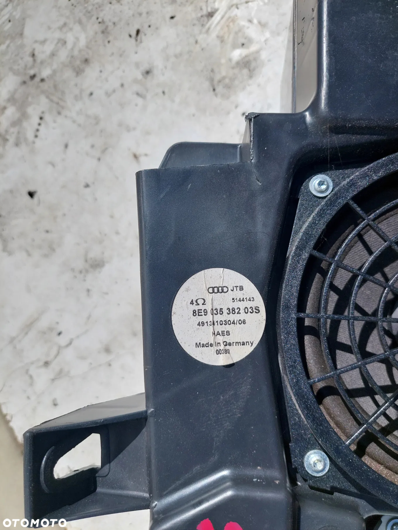 Subwoofer wzmacniacz Audi A4 B6 OE 8E903538203S, 8E9035223 - 3