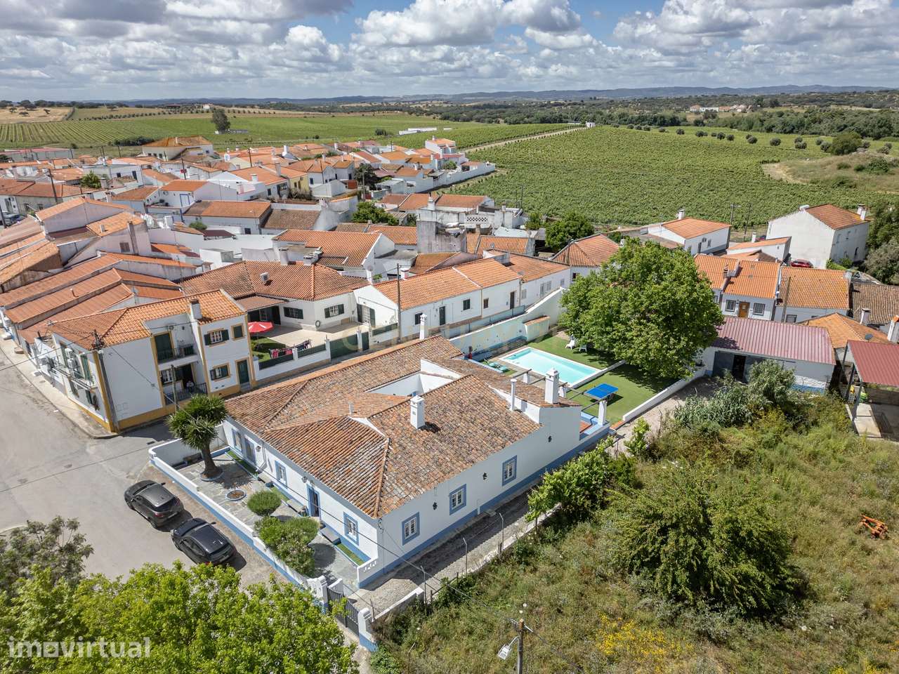 Moradia tradicional alentejana no coração de PEROLIVAS / Reguengos de - Grande imagem: 5/31