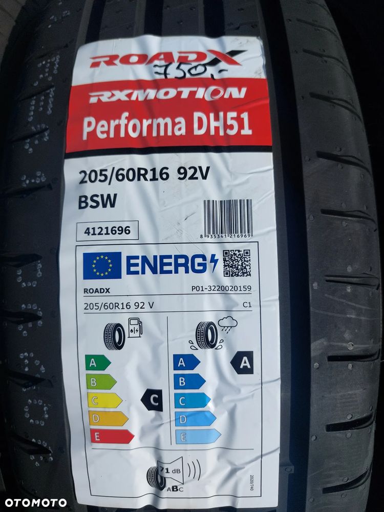 205/60 R16 92V OPONY LETNIE ROADX RXMOTION PERFORMA DH51 DOT25 - 3