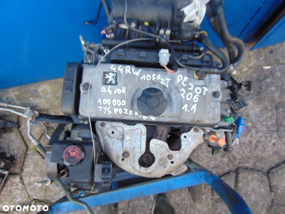 Silnik Peugeot 206 1,1 2004 rok - 2