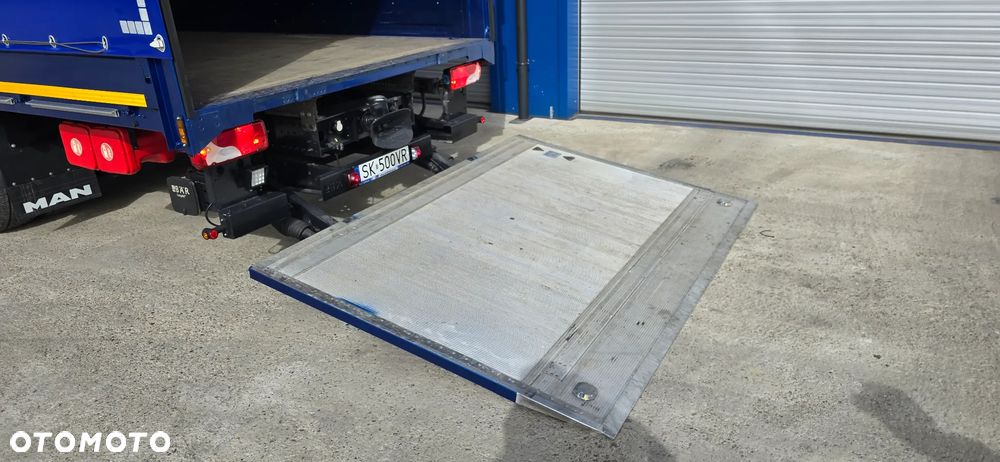 MAN TGL 12.250 E6 plandeka winda BAR 1,5t klimatronik - 12