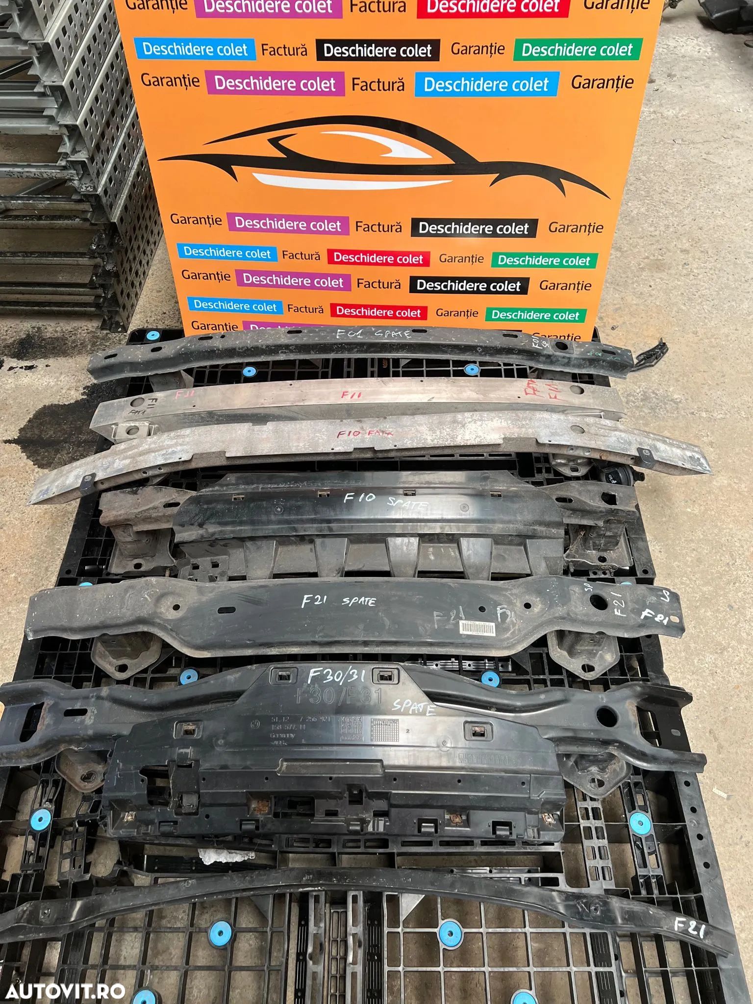 Intaritura bara armătura spate BMW F30 F31 F21 F10 F11 F01 - 1