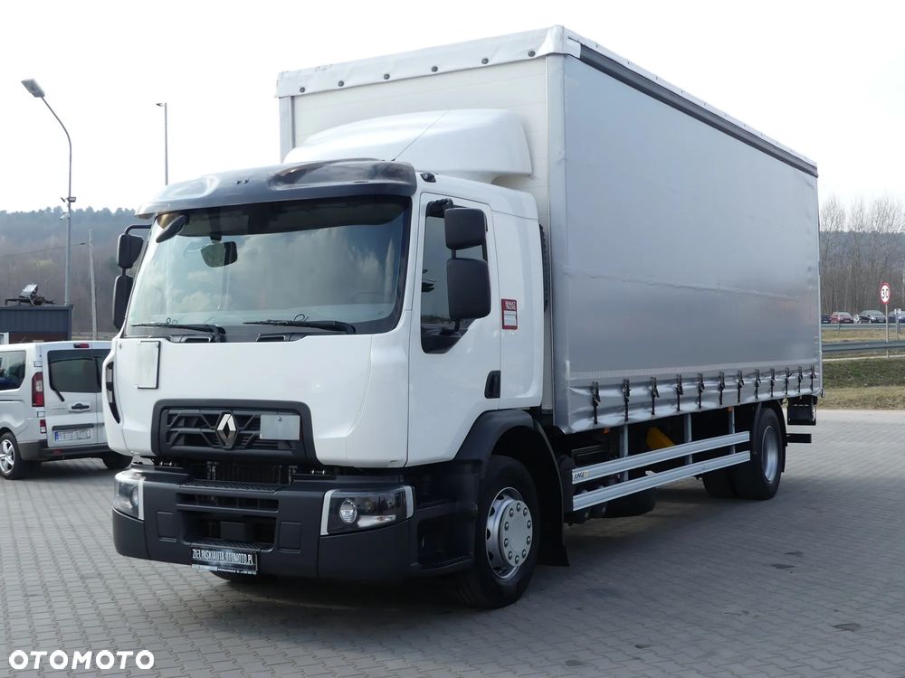 Renault D18 280 / FIRANKA + WINDA / EURO 6 / NISKI PRZEBIEG / - 1