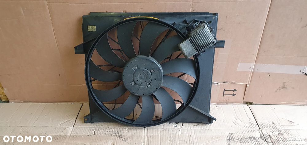 Wentylator chłodnicy wiatrak Mercedes ML W163 4.0 CDI A1635000293 - 5