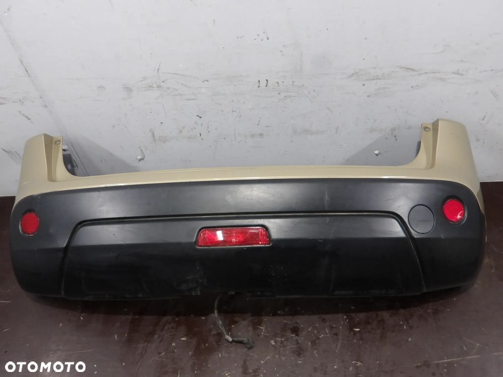 NISSAN QASHQAI I 06-09 1.5 D ZDERZAK TYŁ TYLNY - 1