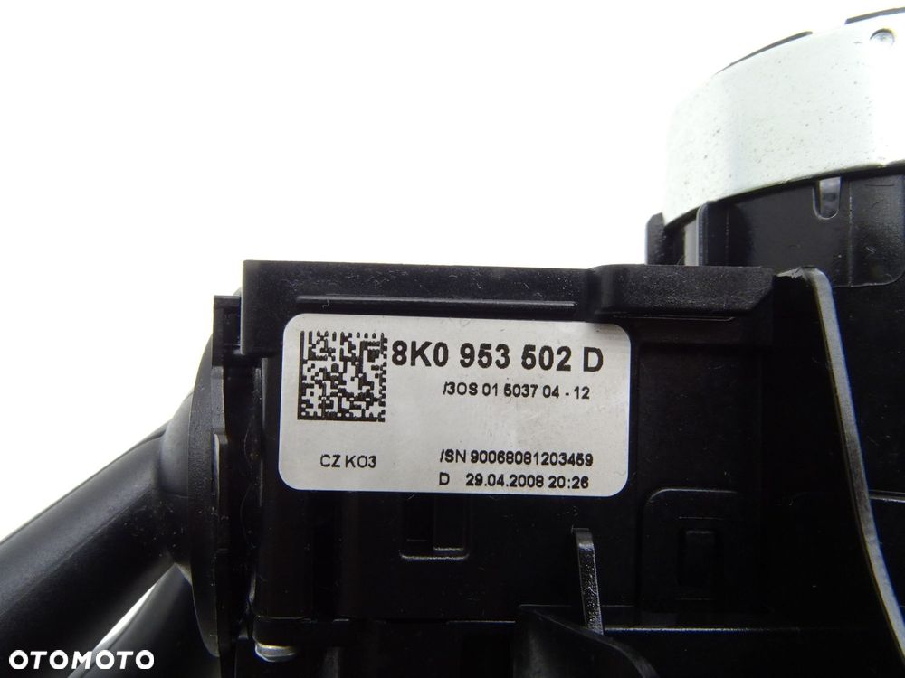 Przełącznik zespolony taśma manetki pająk airbag 8k0953502d audi a4 b8 - 7