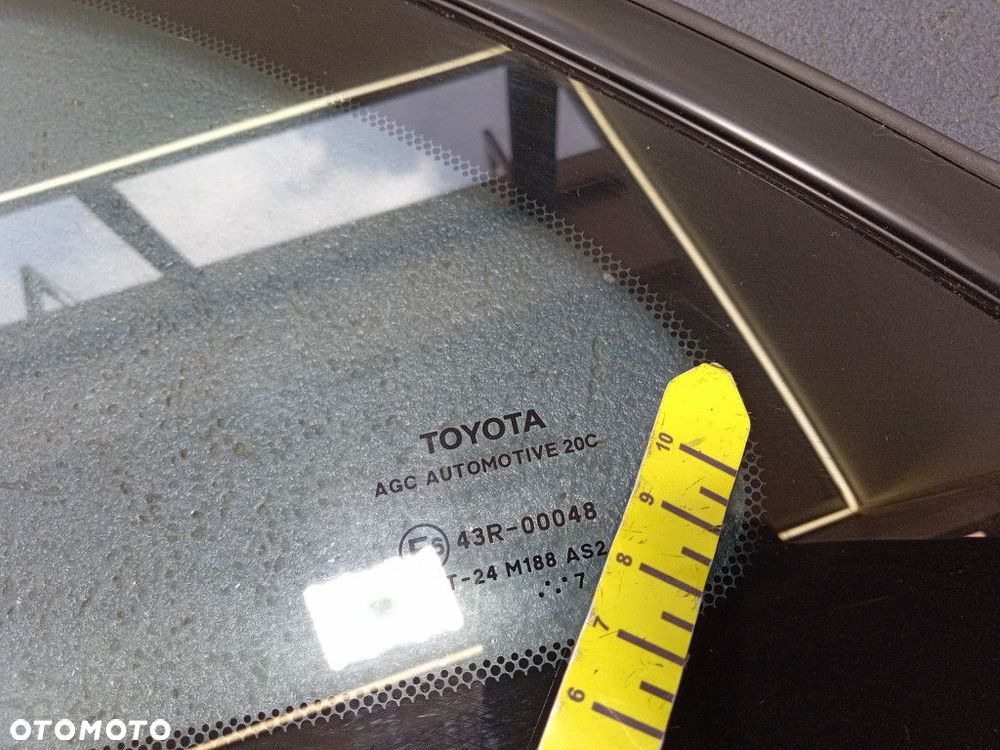 AVENSIS T27 T29 KOMBI SZYBA KAROSERYJNA TYŁ LEWA - 6