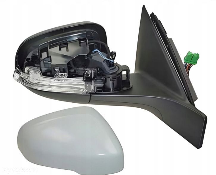 Lusterko Volvo S80 V70 13-16 Prawe Elektryczne Ogrzewane Migacz - 1