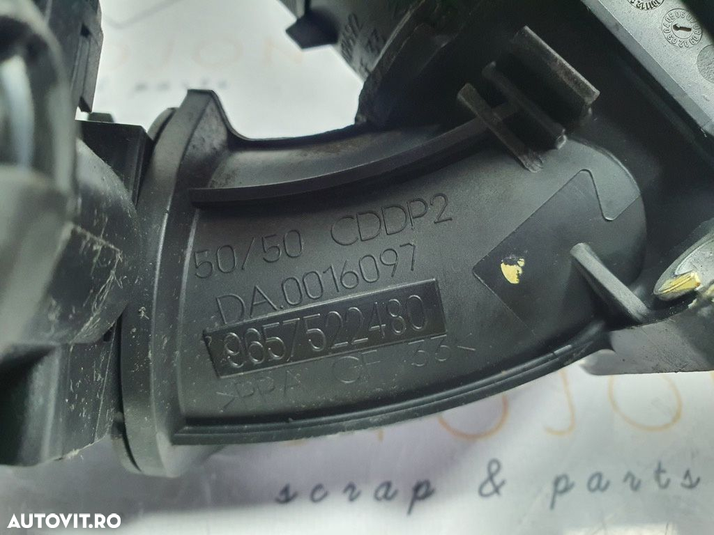 Clapeta de acceleratie PEUGEOT 407 6D_ 2004 - > 9657522480 - 2