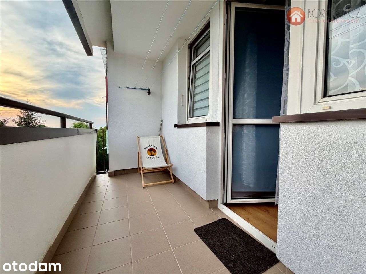 3 pokoje z dużym balkonem rejon Hulanka
