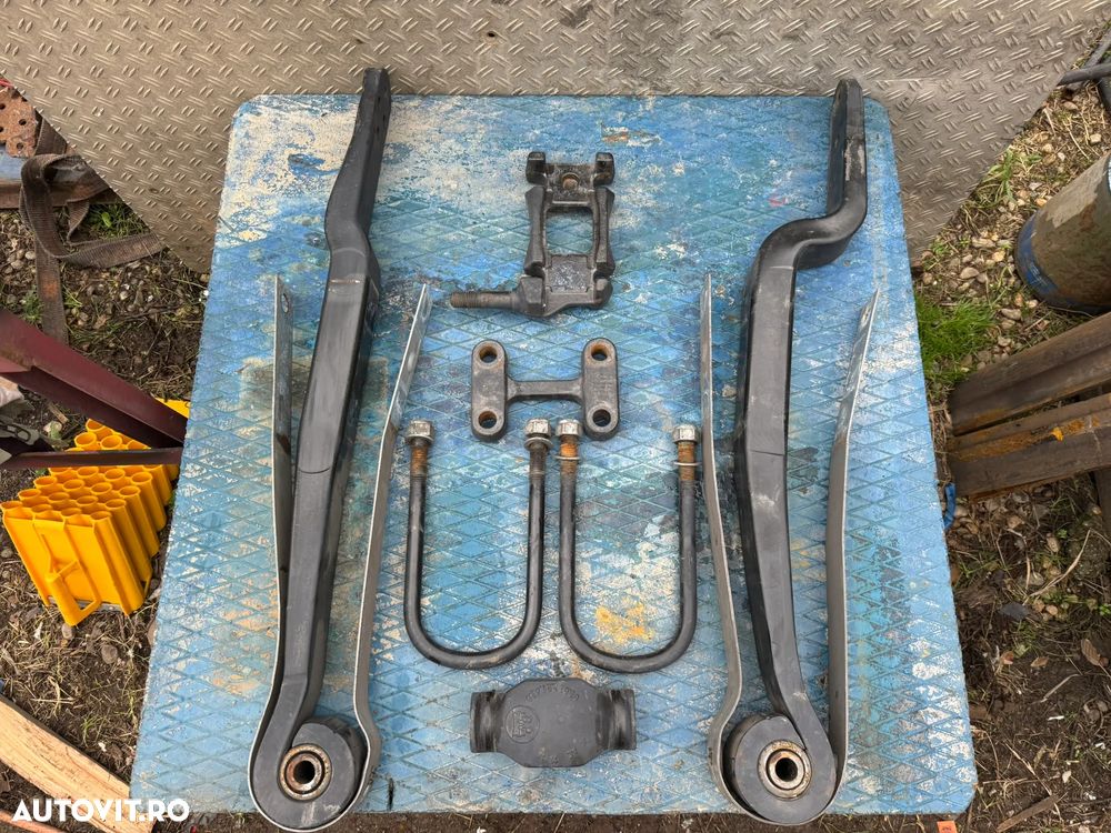 Arcuri si sitem prindere arcuri BPW ORIGINAL : calusi , bride , suporti , lacate franare , semiluna NOU - 3