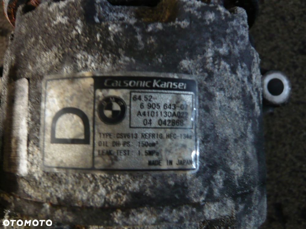 sprężarka kompresor klimatyzacji 6905643-07 bmw serii 3 e46 - 2