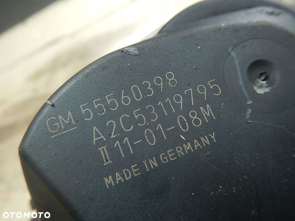 przepustnica opel zafira b astra h 1.6 16v 55560398 - 4
