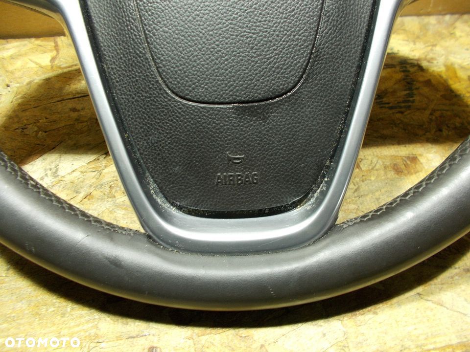 KIEROWNICA KOMPLETNA SKÓRA MULTIFUNKCJA OPEL INSIGNIA ORYGINAŁ - 2