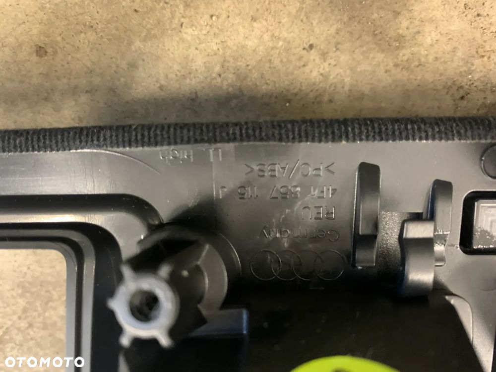 ramka osłona licznika wyświetlacza 4F1857115J A6 C6 FL Lift 2.7 TDI - 5