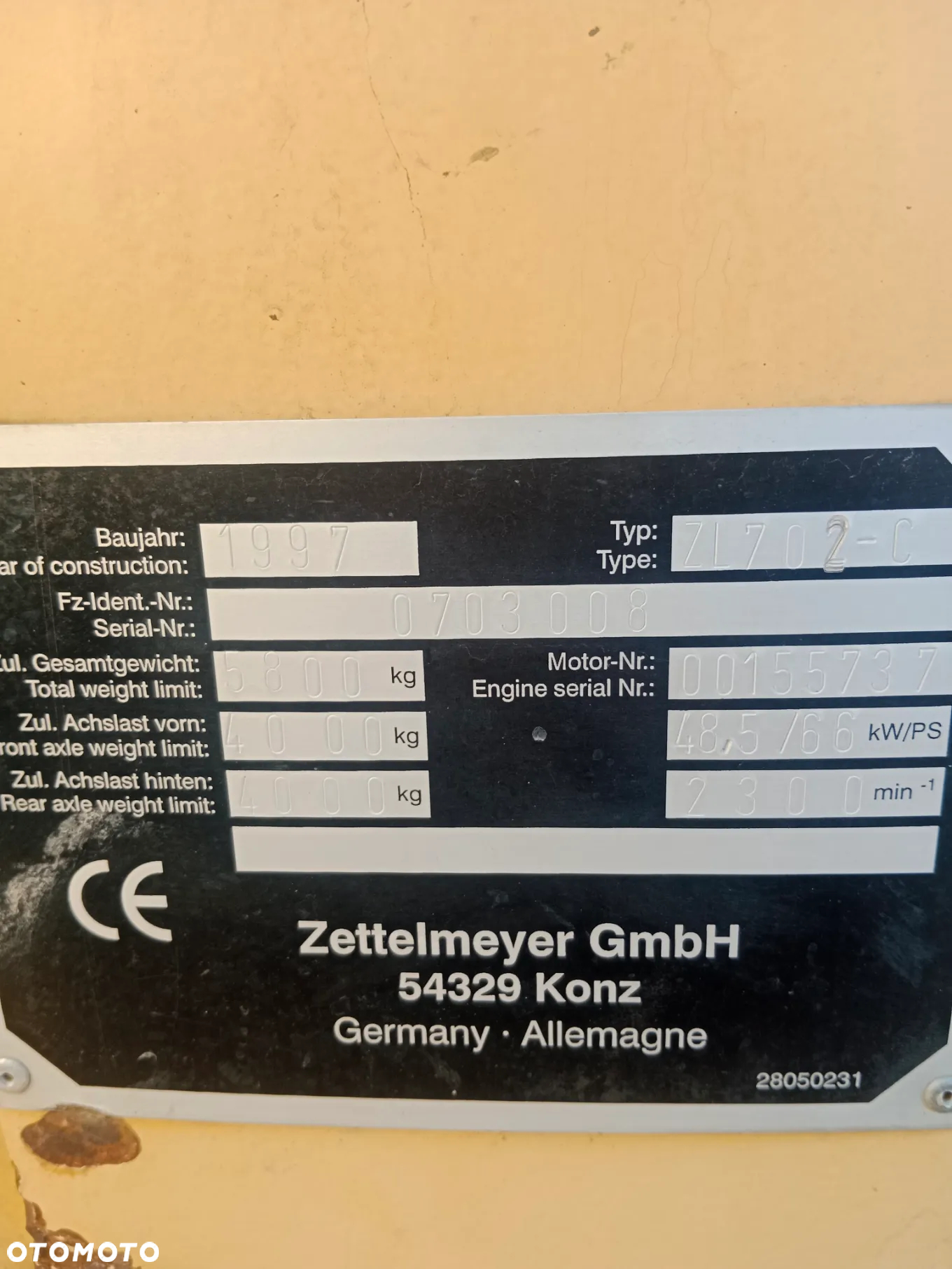 Zettelmeyer 702C - 8