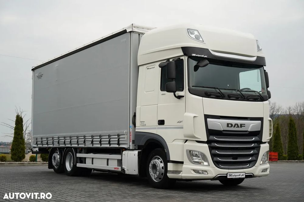 DAF XF 480 / SOLOWKA / SSC / 6X2 / PUNTE RELAXABILĂ / - 5