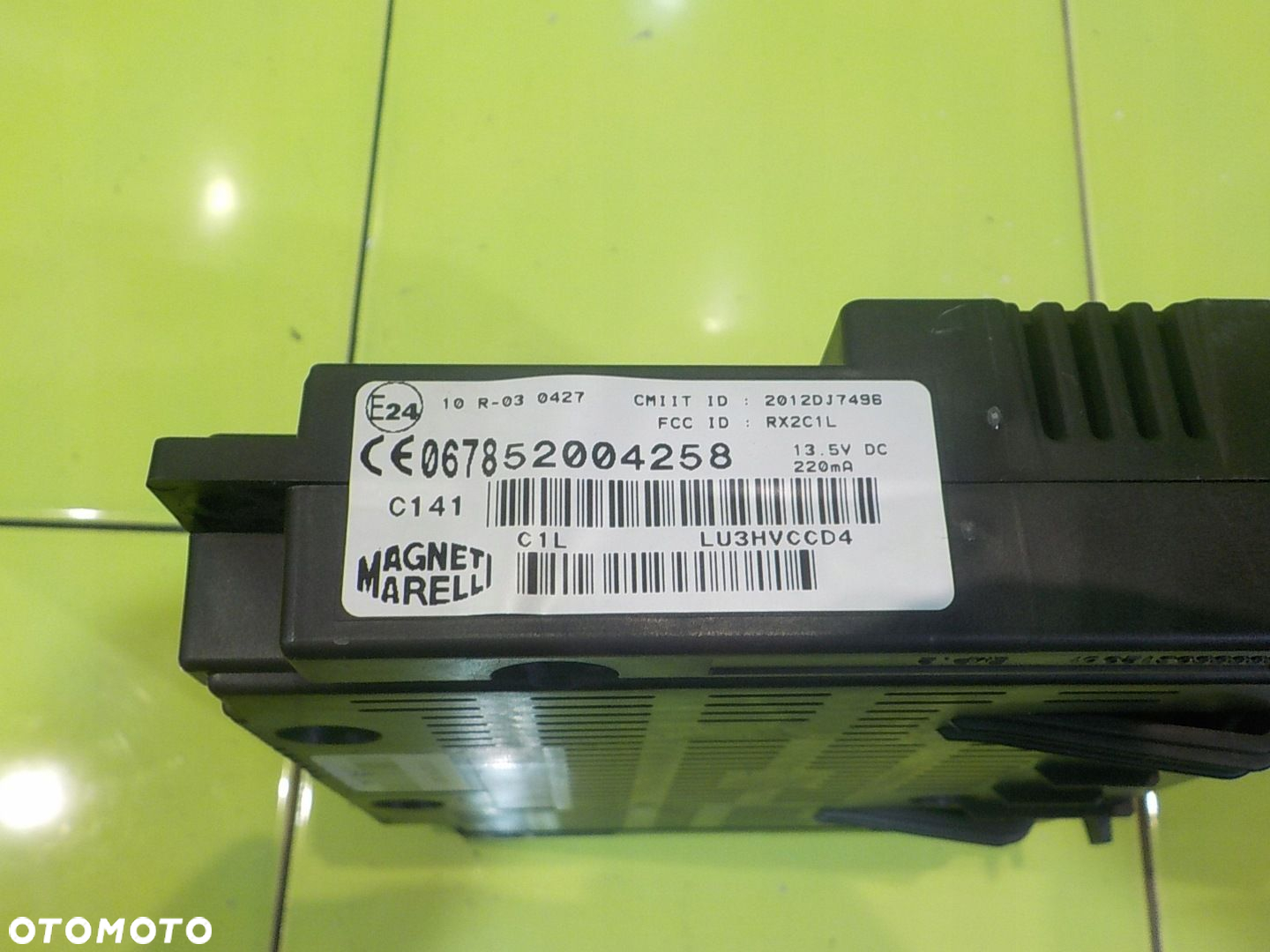 FIAT PANDA III 1.2 B 15r 5D modul sterownik blueme 52004258 - 3