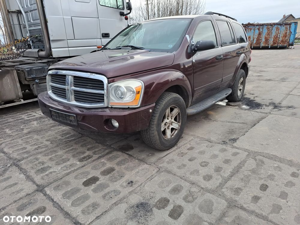 DODGE DURANGO 4.7  CZĘŚCI , lampa, maska, zderzak , drzwi, silnik, rozrusznik, alternator, szyba - 1