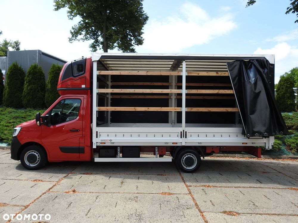 Renault MASTER PLANDEKA 10 PALET WEBASTO KLIMATYZACJA TEMPOMAT LEDY PNEUMATYKA  165KM - 9