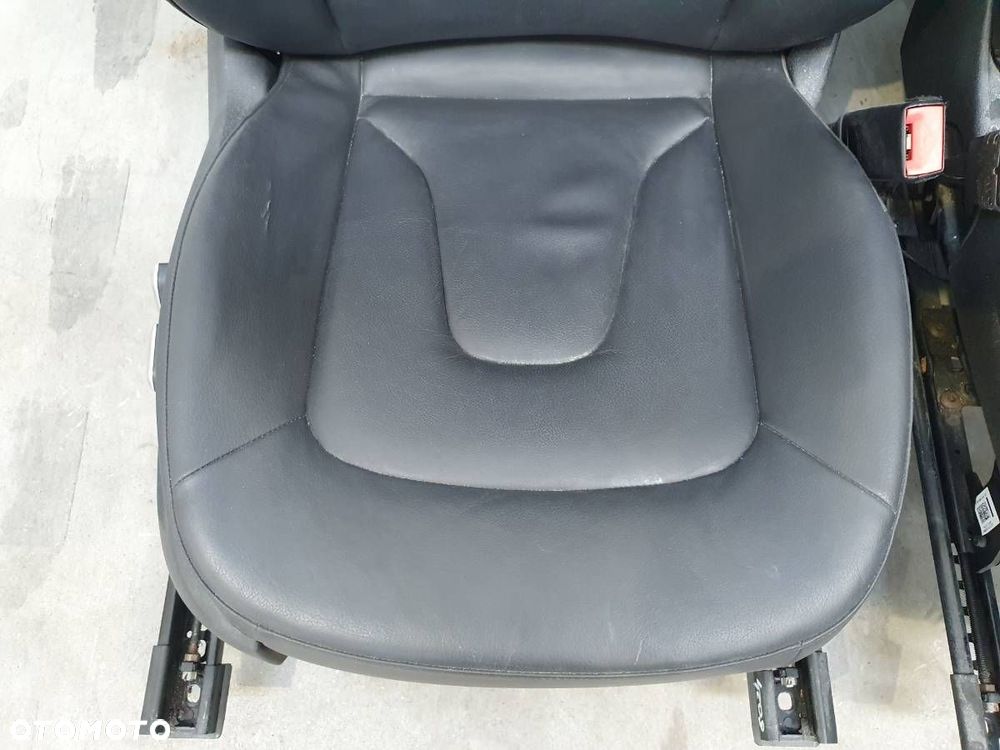 FOTELE KANAPA BOCZKI KOMPLET SKÓRA GRZANE PAMIĘĆ AUDI A5 8T COUPE EU - 21