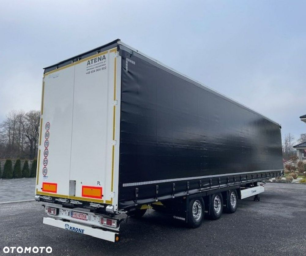 Krone Firana Mega, Oś podnoszona, Dach podnoszony - 10