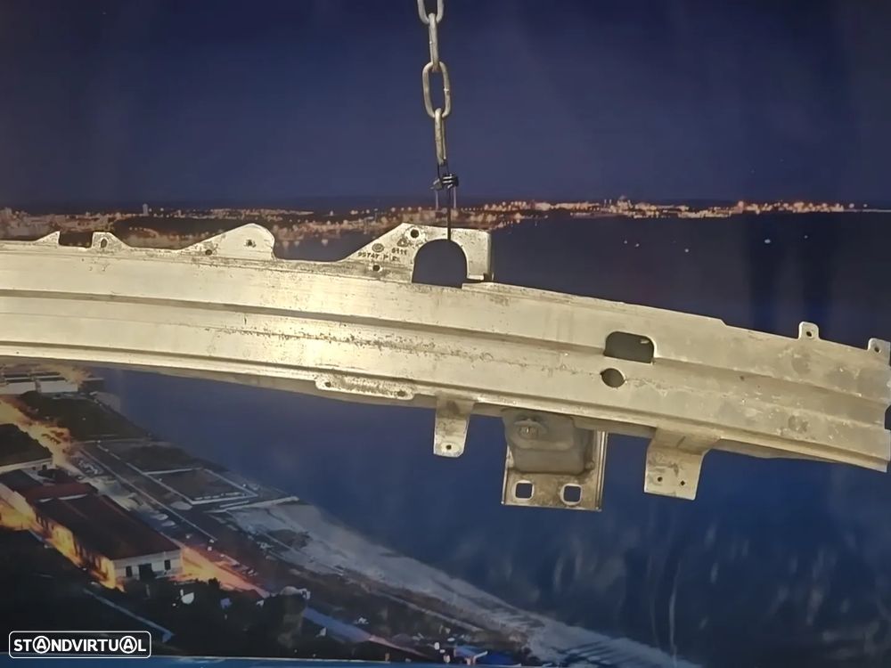 Barra de parachoque reforço frente originais para bmw 7 série e65 e66  2001+ - 2