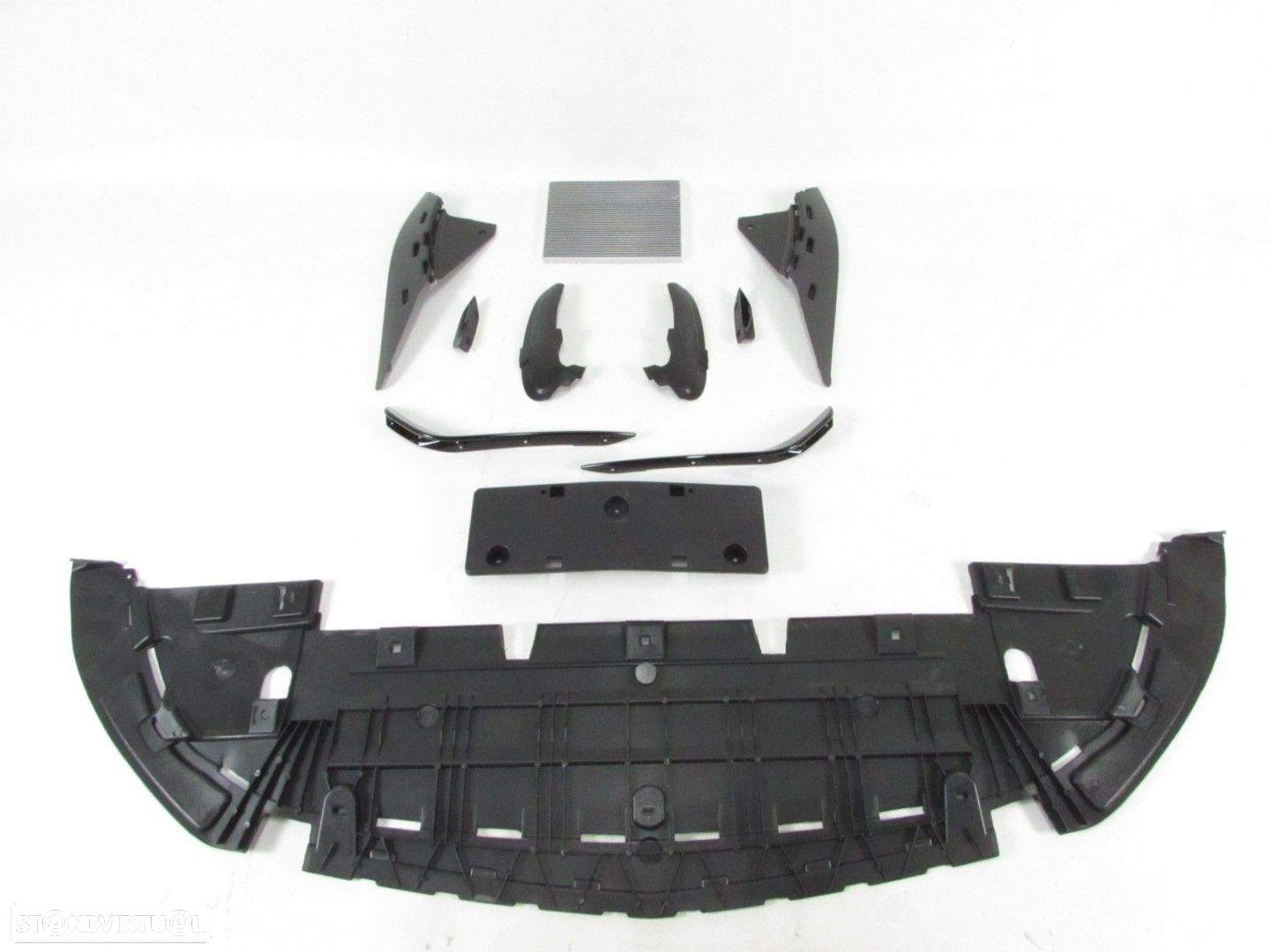 Parachoques AMG Look A45 Frente Novo/ ABS MERCEDES-BENZ CLA (C118)/MERCEDES-BENZ... - 5