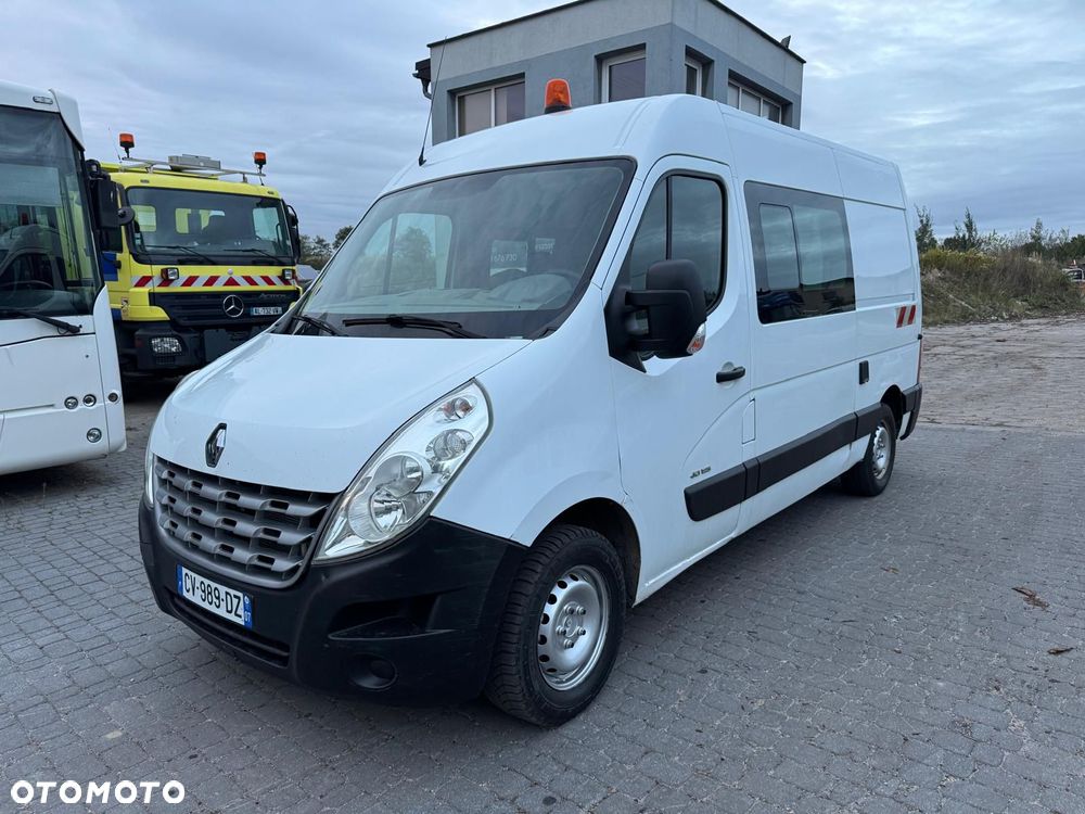 Renault Master 2013r. 6osob Brygadówka KLIMATYZACJA L2H2 - 3