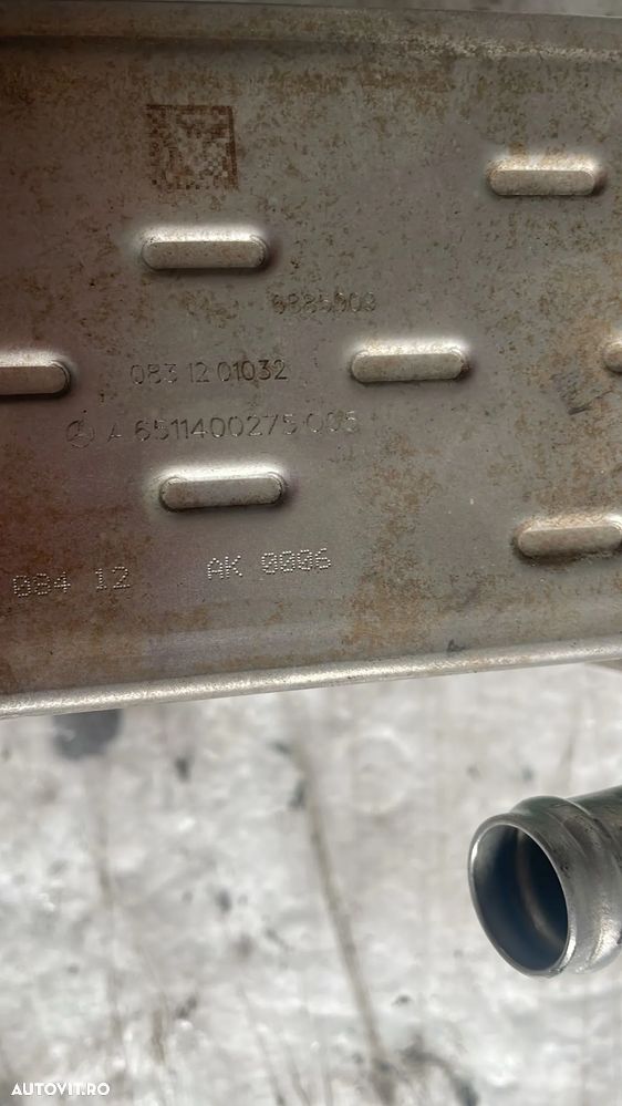 Racitor gaze cu egr Mercedes C Class w204, e class w212 2.2 cdi A6511400360 A651400275 - 3