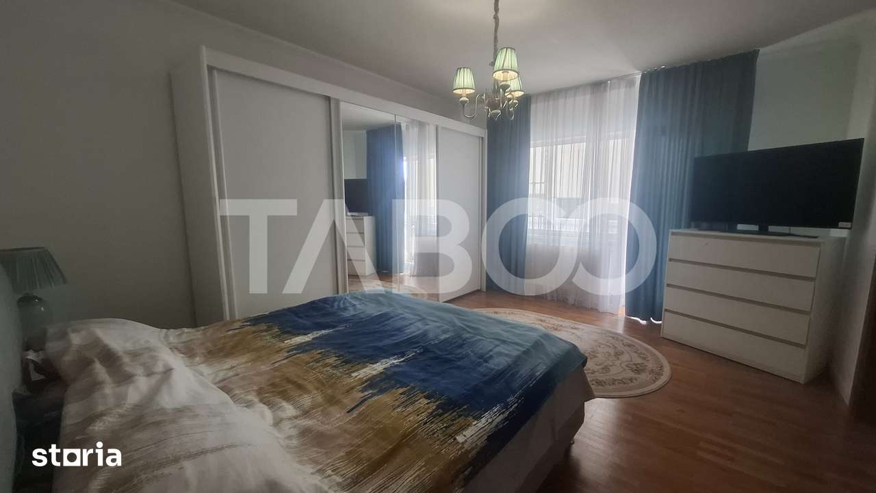 Apartament 4 camere 155 mp 2 balcoane garaj inchis Central Sibiu — fotografia 3