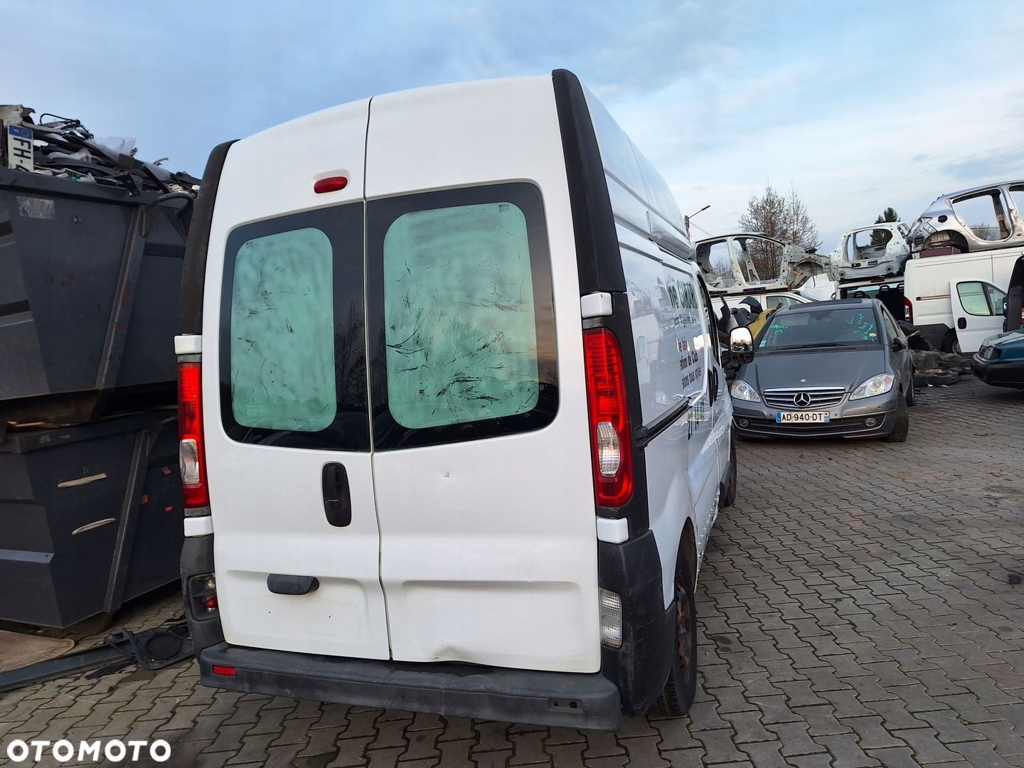 TRAFIC II VIVARO A PRIMASTAR SZYBA DRZWI H2 WYSOKI TYŁ LEWE  PRAWE Komplet - 1