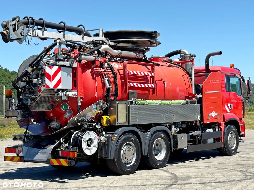 MAN TGA 26.360 * POJAZD ASENIZACYJNY + CAPPELLOTTO + PILOT * 6x4 * STAN BDB - 6