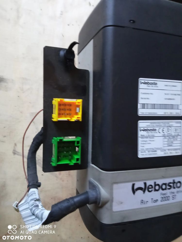 WEBASTO RENAULT midlum premium  DXI  AIR TOP 2000 ST komplet - 3