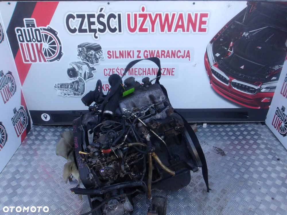 SILNIK KOMPLETNY MITSUBISHI PAJERO 2.5 TD 4D56 237 TYS - 1