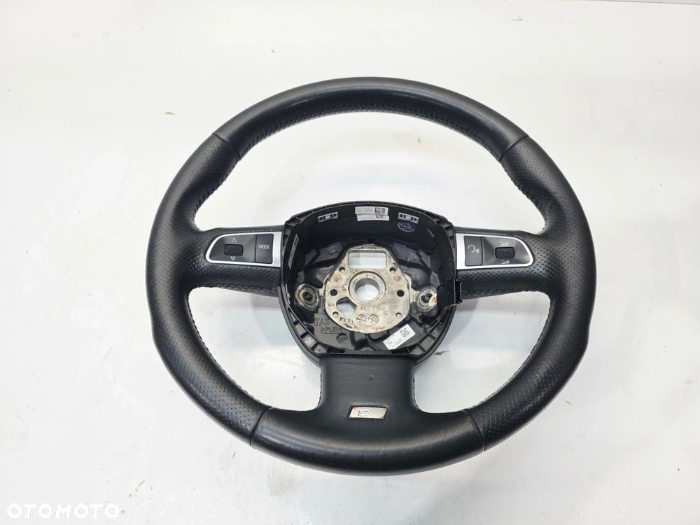 KIEROWNICA SKÓRA MULTIFUNKCJA S LINE ŁOPATKI AUDI A6 C6 4F0419091DP 25/25 - 1