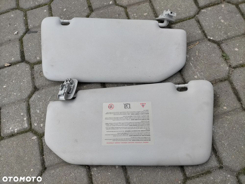 SŁONECZNIK DASZEK osłona przeciwsłoneczna LEWA PRAWA RENAULT SCENIC III - 3