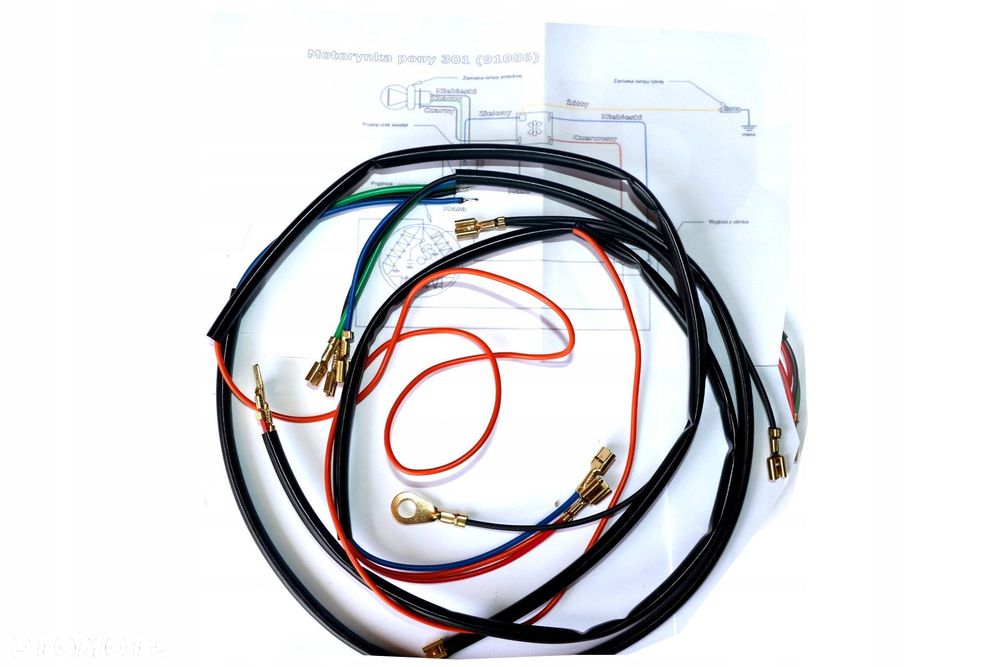 nowa instalacja elektryczna romet motorynka pony - 1